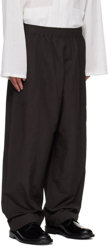 Bukser Studio Nicholson Studio Nicholson Ashi Wide Leg Trousers Sort | ASHI SNM - 1270, 1