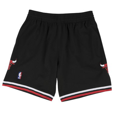 Shorts Mitchell & Ness Chicago Bulls NBA Swingman Shorts Sort | SMSHAC18023-CBUBLCK97, 0