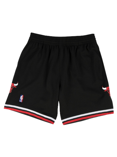 Shorts Mitchell & Ness Chicago Bulls NBA Swingman Shorts Sort | SMSHAC18023-CBUBLCK97