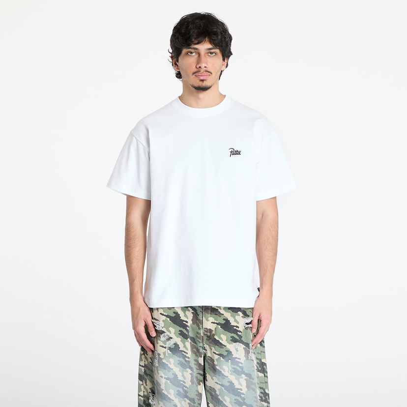 T-shirt Patta Patta Bark T-Shirt Hvid | POC-SS25-1000-290-0014-002