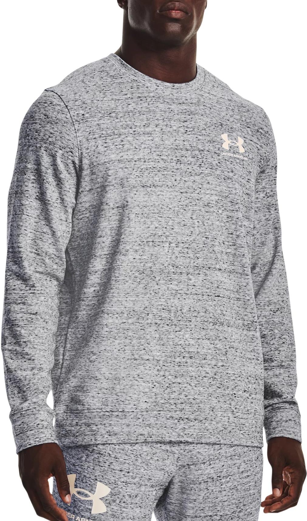 Sweatshirt Under Armour Rival Terry Crew Grå | 1370404-112, 0