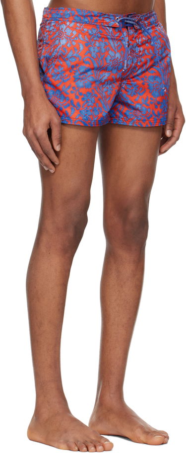 Badetøj ERL ERL Printed Nylon Swim Shorts Rød | ERL10UW06, 1