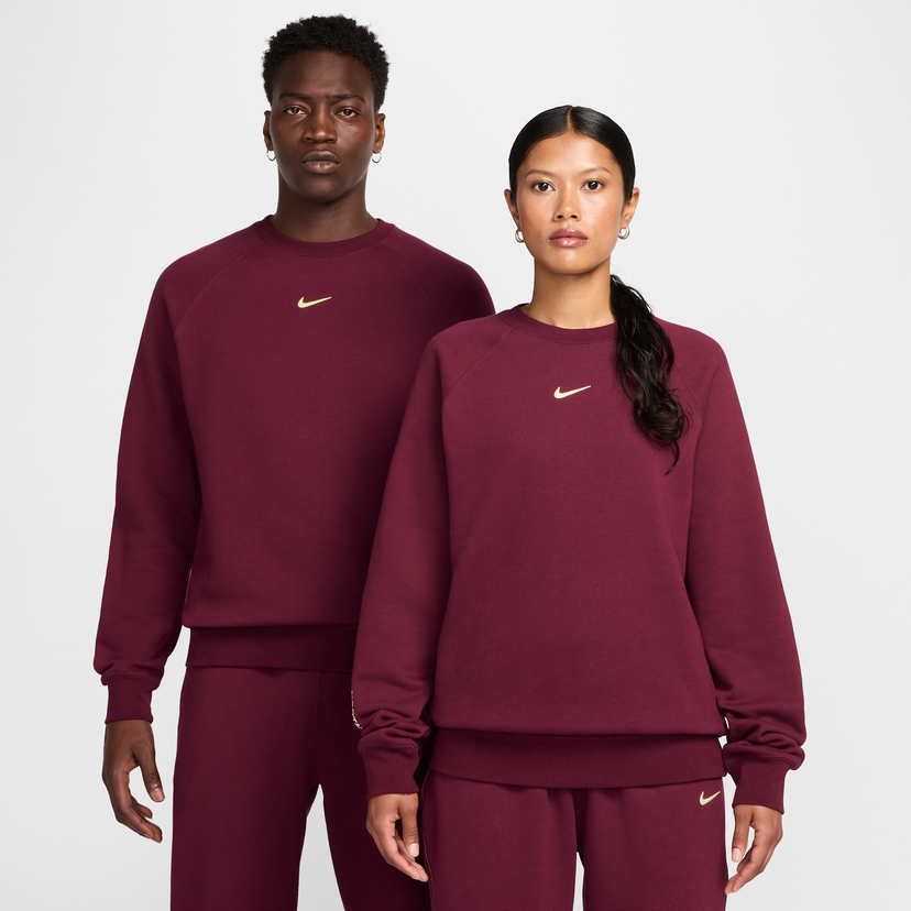 Sweatshirt Nike NOCTA Fleece Crewneck Sweatshirt Bourgogne | FN8160-638