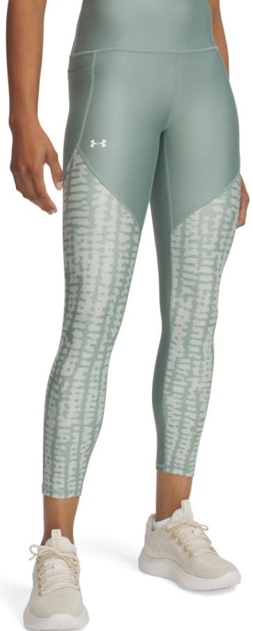 Leggings Under Armour Under Armour Tech Print Panel Ankle Leggings Grøn | 1386407-348