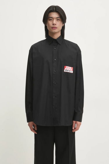 Skjorte VETEMENTS VETEMENTS For Rent Relaxed Fit Shirt Sort | UA66SH450B, 0