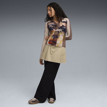 T-shirt Puma PUMA x KIDSUPER Long Sleeve T-Shirt Brun | 632369_41, 2