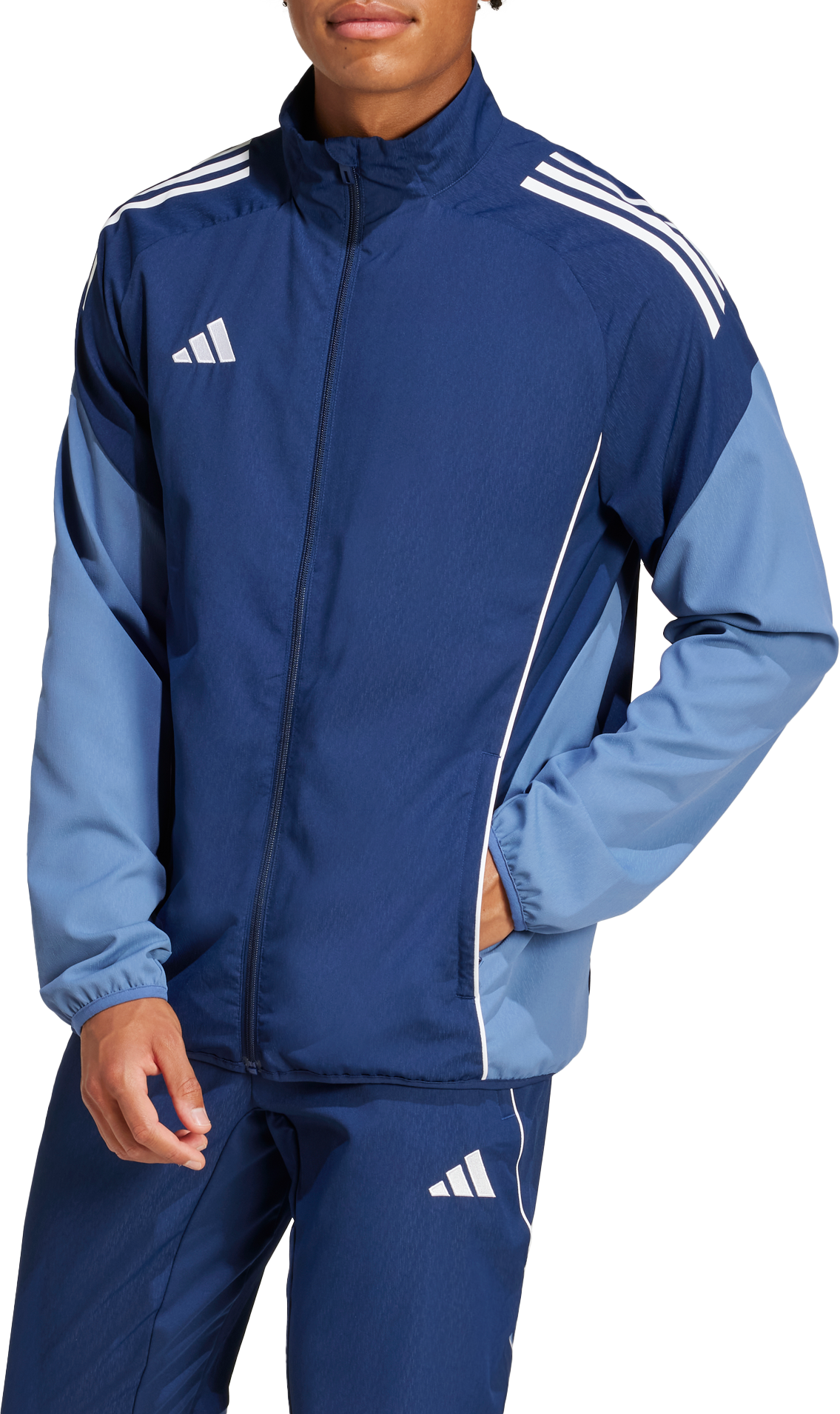 Vindjakke adidas Performance Tiro 25 Pre Jacket Blå | ji6564, 0