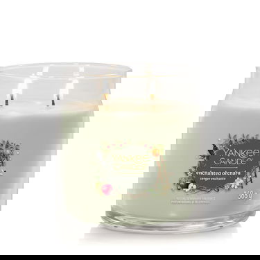 Stearinlys Yankee Candle Signature Medium Jar 2 Wicks Enchanted Orchard Grøn | 43497, 4