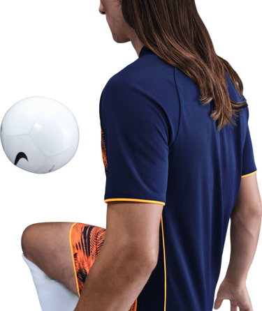 T-shirt Nike Dri-FIT Academy+ All Over Print Training T-Shirt Mørkeblå | hv1824-494, 3