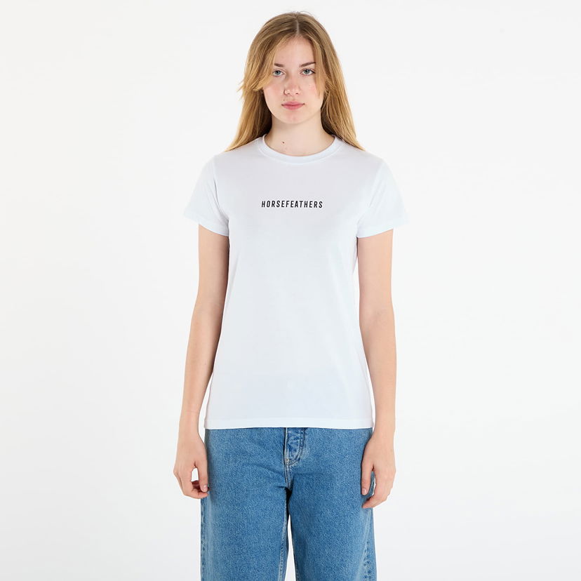 T-shirt Horsefeathers T-Shirt Dun Top Hvid | SW955C