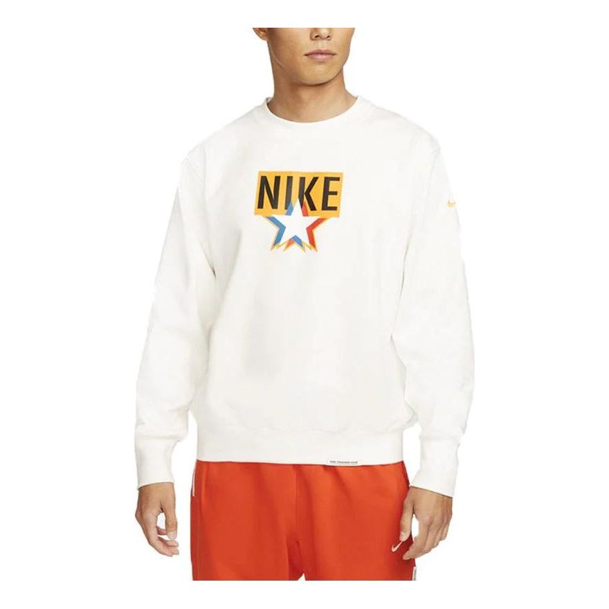 Sweater Nike Front Logo Sweatshirt Hvid | DV7975-133, 0