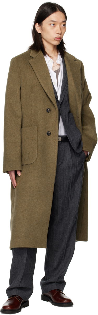 Frakker OUR LEGACY Our Legacy Robe Overcoat Grøn | M4251RD, 3