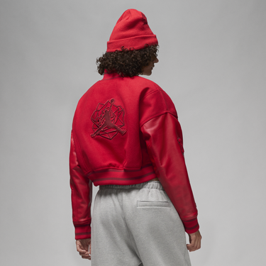 Bomberjakke Jordan Teyana Taylor x Jacket Rød | FB2642-687, 2