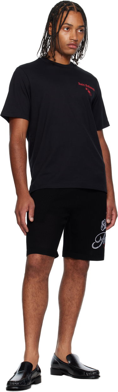 T-shirt AMIRI Amiri Hollywood Gothic T-Shirt Sort | AMJYTE1252, 3