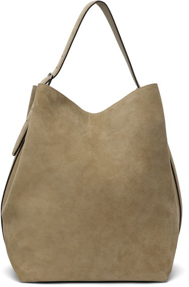 Håndtaske TOTEME TOTEME Belted Suede Tote Beige | 234-WAL853-LE0004, 0