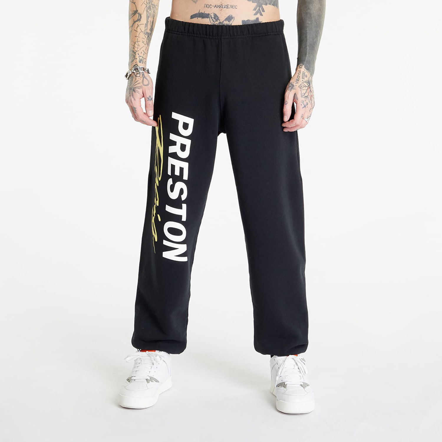 Joggingbukser HERON PRESTON Preston Racing Sweatpants Sort | HMCH027S23JER0031001, 0