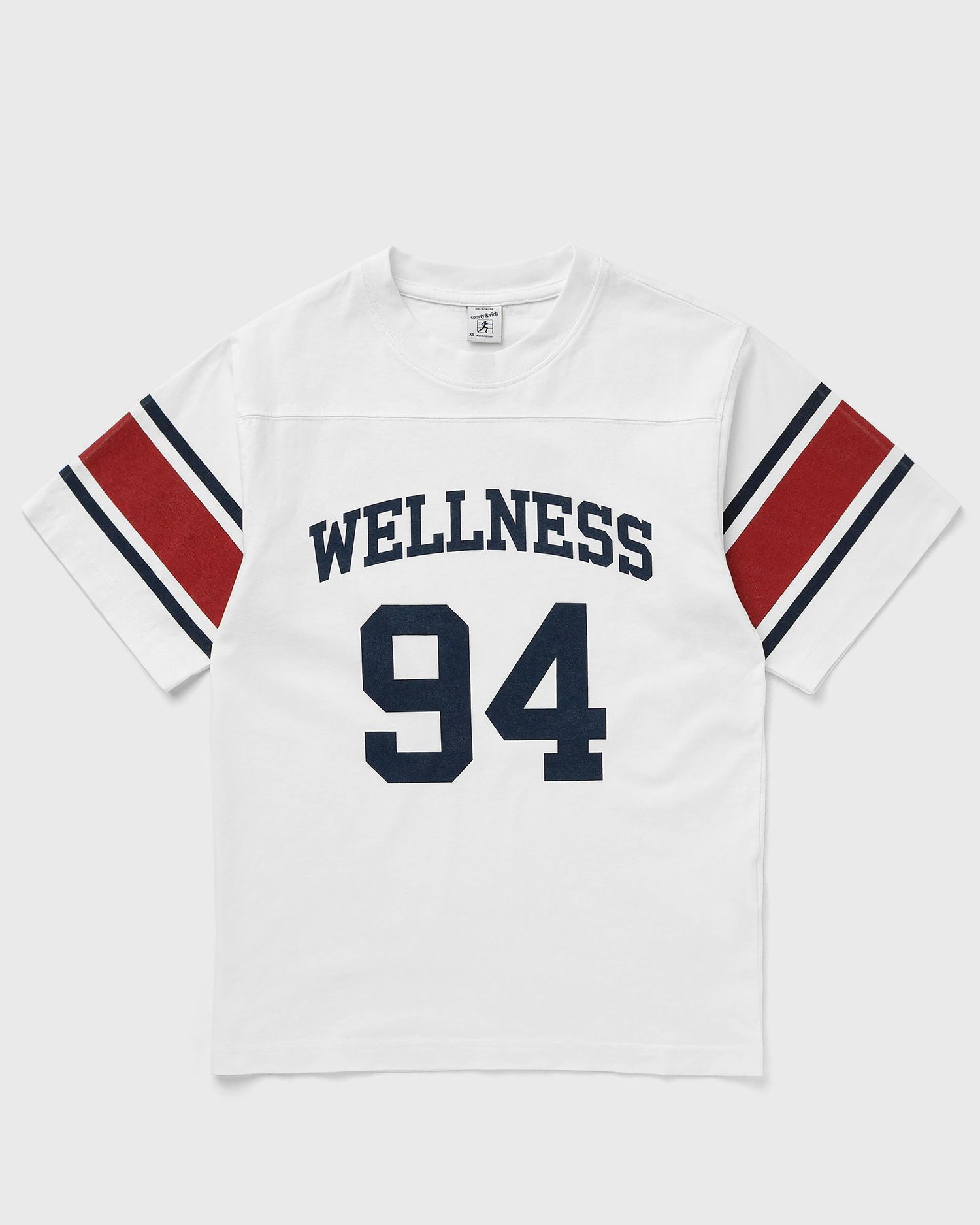 T-shirt Sporty & Rich Wellness 94 Rugby T-Shirt Hvid | TO039606037WH41, 1