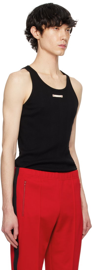 Tanktop Maison Margiela Maison Margiela Ribbed Tank Top Sort | S50NL0049 M20060, 1