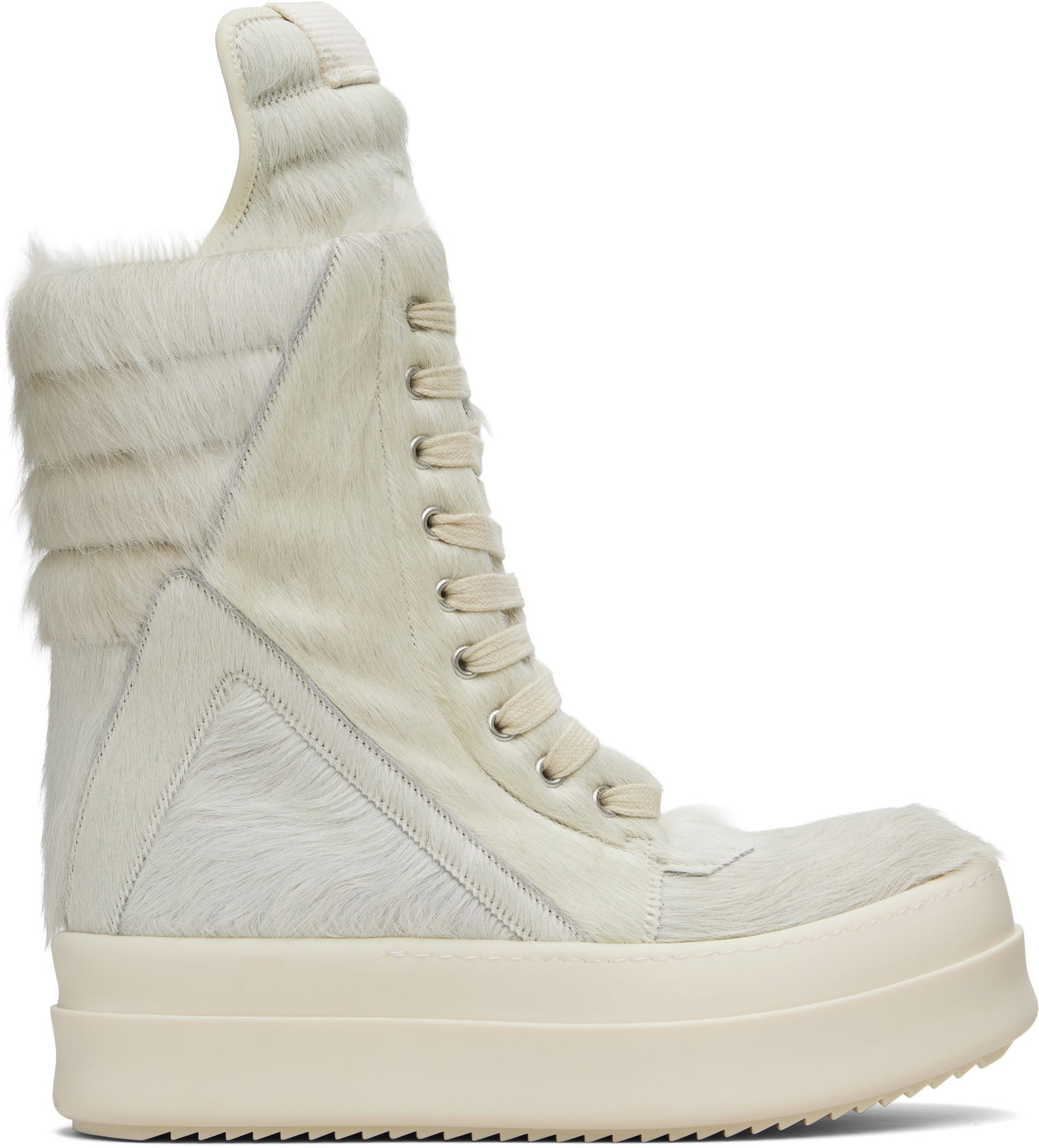 Sneakers og sko Rick Owens Concordians Megageobaskets Beige | RR02E1855 LHL, 0