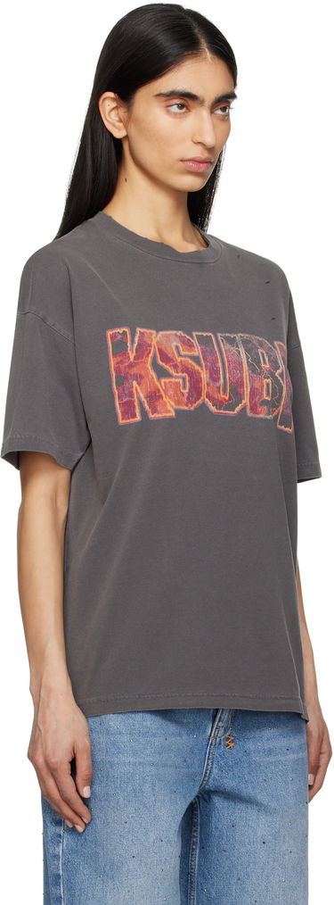 T-shirt Ksubi Ksubi Kickstart Oh G Short Sleeve T-Shirt Grå | WSP25TE003, 1