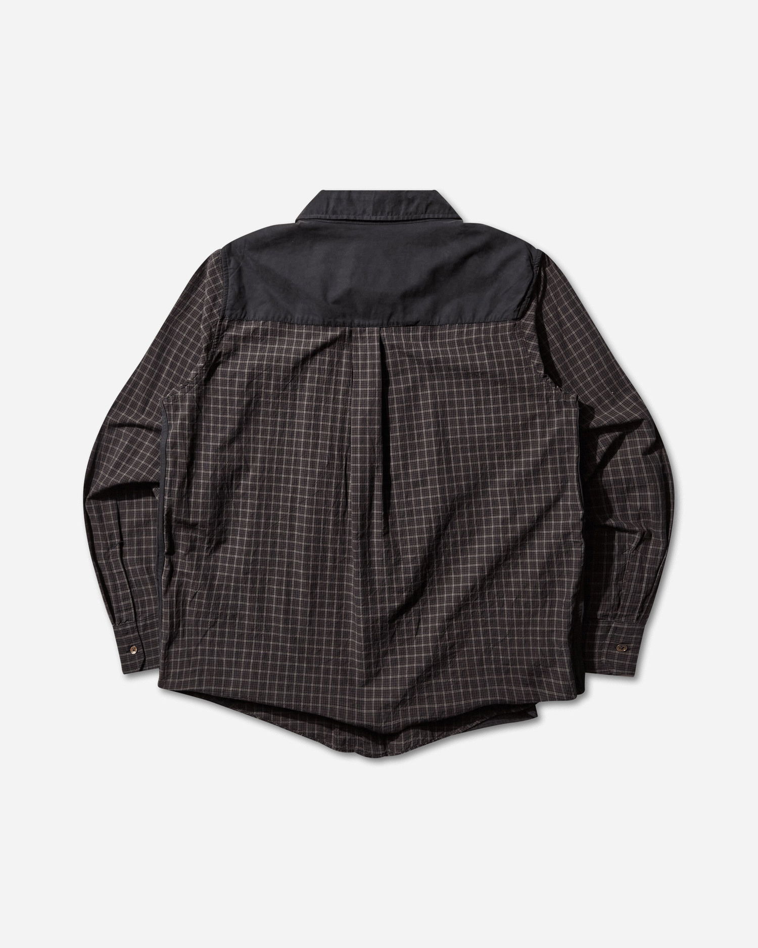 Skjorte OUR LEGACY Double Borrowed Shirt Faux Lumberjack Check Sort | M4252DB 001, 0