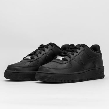 Sneakers og sko Nike Air Force 1 Low GS "Triple Black" Sort | 314192-009, 1