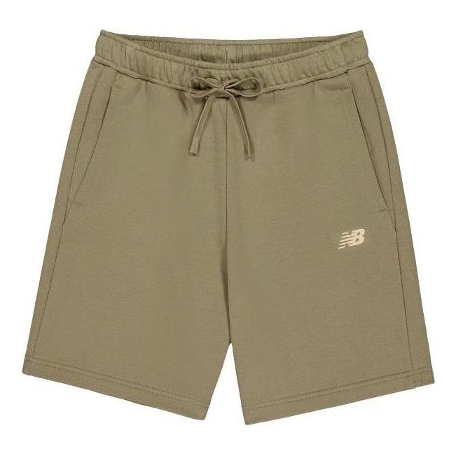 Shorts New Balance Cotton Logo Shorts Grøn | AMS41365-CGN