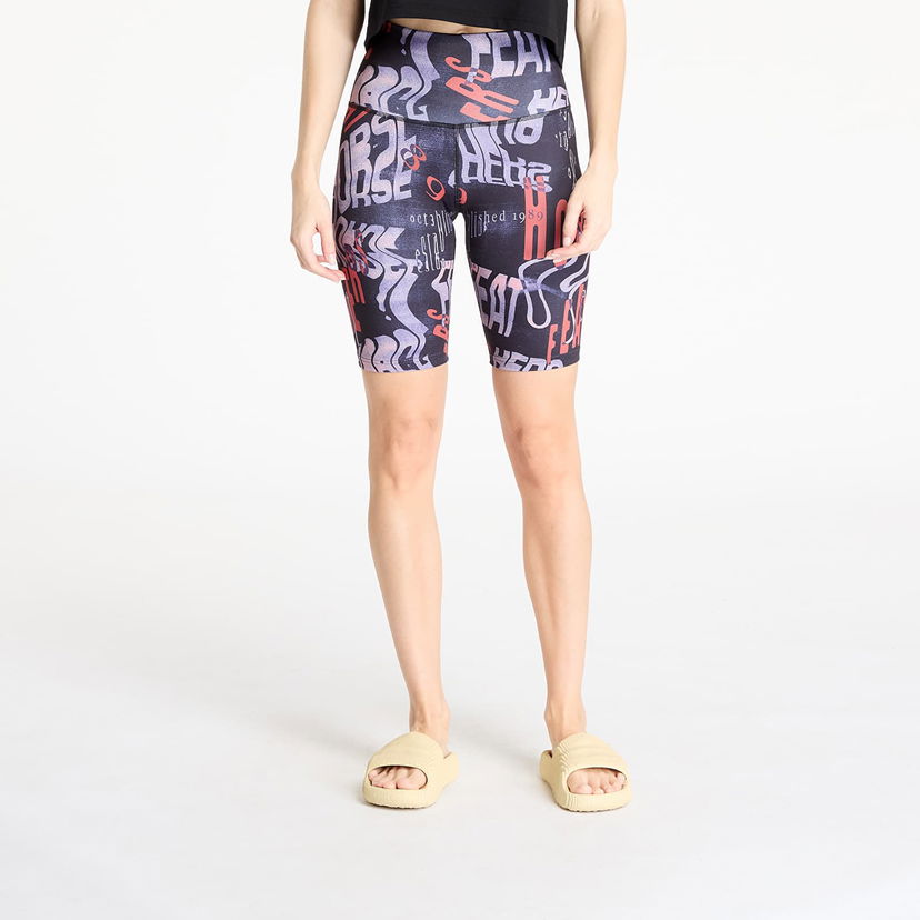 Shorts Horsefeathers Horsefeathers Tikka Typo Print Bike Shorts Sort | TW035D
