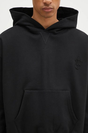 Sweatshirt JW Anderson JW Anderson Anchor Logo Hoodie Sort | JW0183.PG1631.999, 6