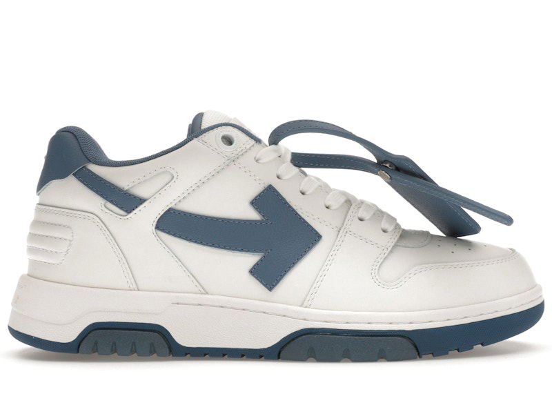Sneakers og sko Off-White Out Of Office OOO Low White Navy Blue Mørkeblå | OMIA189S22LEA0010146, 0
