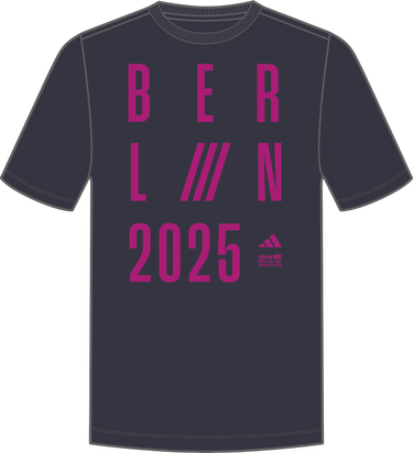 T-shirt adidas Originals Adidas BMW Berlin Marathon 2025 T-Shirt Grå | kb9887, 0