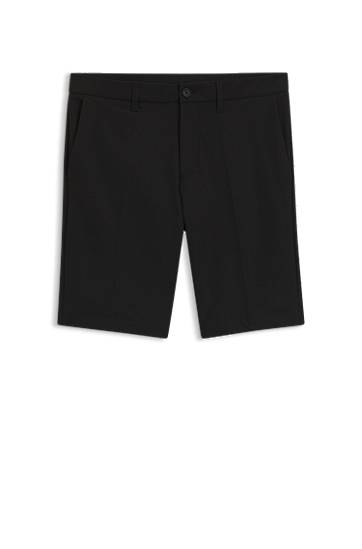 Shorts BOSS Slim-Fit Water-Repellent Stretch Shorts Sort | 50540337