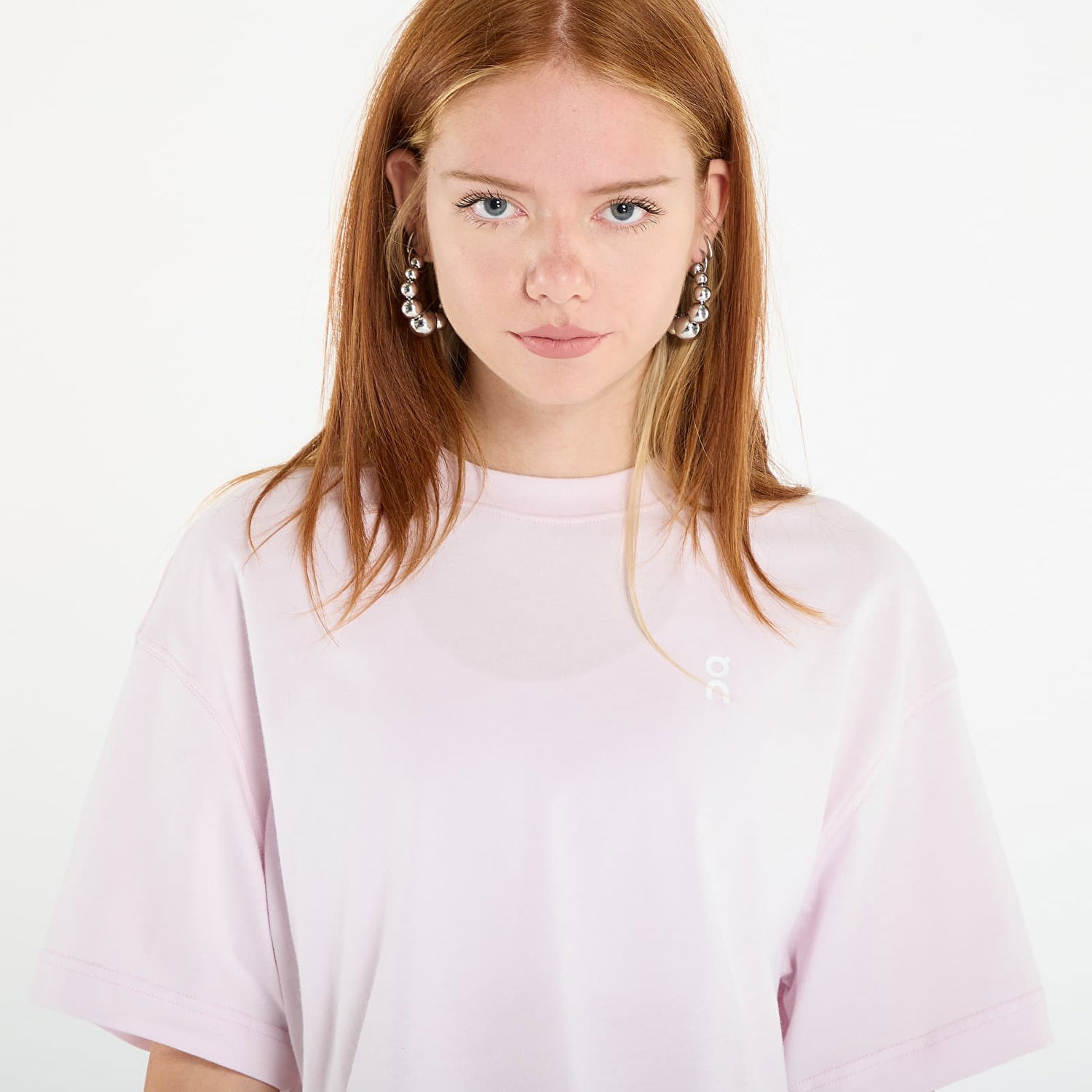 Crop top On Running On Club Boxy Tee Lyserød | 1WF11123368, 1