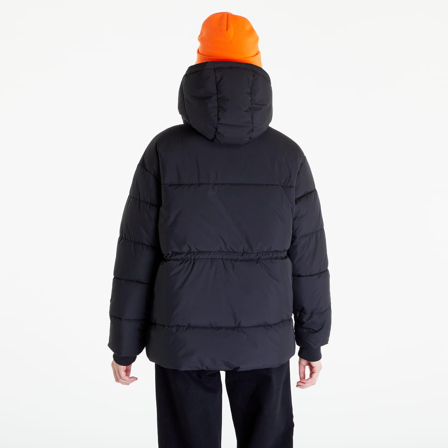 Puffer jakke Urban Classics Waisted Puffer Jacket Sort | TB5080 Black, 1