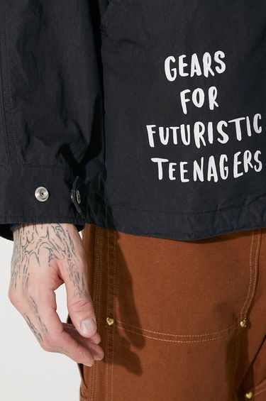 Parka Human Made Hooded Jacket Sort | HM26JK001, 5