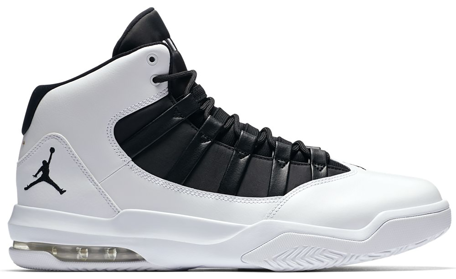 Sneakers og sko Jordan Max Aura White Black Hvid | AQ9084-100, 0