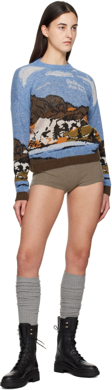 Trusser Max Mara Weekend Max Mara Ersilia Knit Shorts Brun | 2425336013600, 3