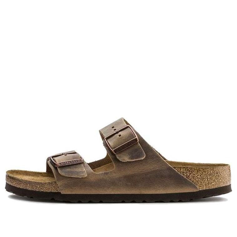 Sneakers og sko Birkenstock Arizona Soft Footbed Oiled Leather Narrow Fit Sandals Brun | 0552813, 0