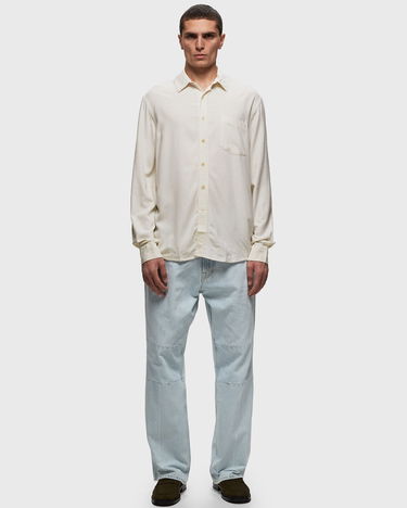 Skjorte OUR LEGACY Our Legacy Classic Silk Shirt Hvid | COCSWS, 1