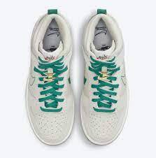 Sneakers og sko Nike Dunk High SE "First Use Pack - Green Noise" GS Grå | DD0733-001, 3