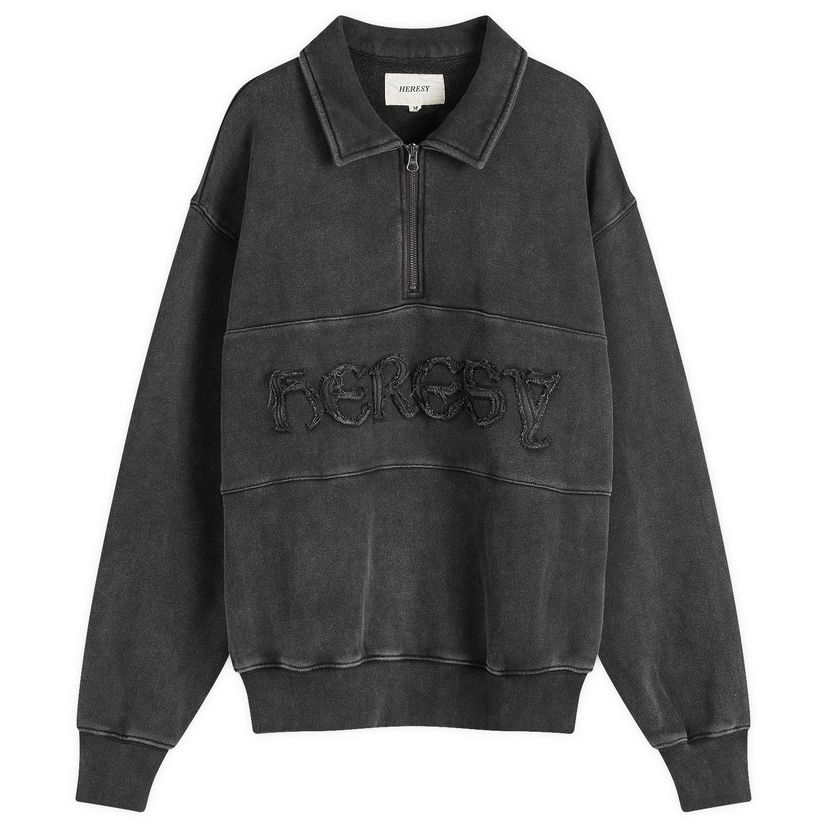 Sweatshirt Heresy Pintsmen Quarter Zip Sweatshirt Sort | HAW24-S01A
