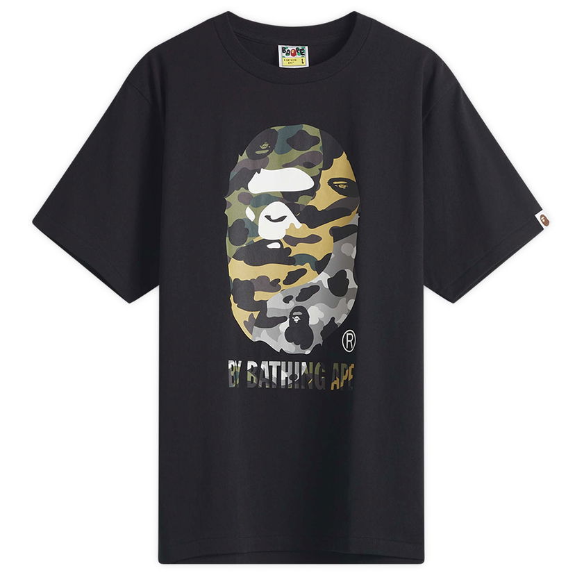 T-shirt BAPE 1St Camo Crazy By Bathing Ape T-Shirt, Size Large Sort | 001TEL301017M-BLK