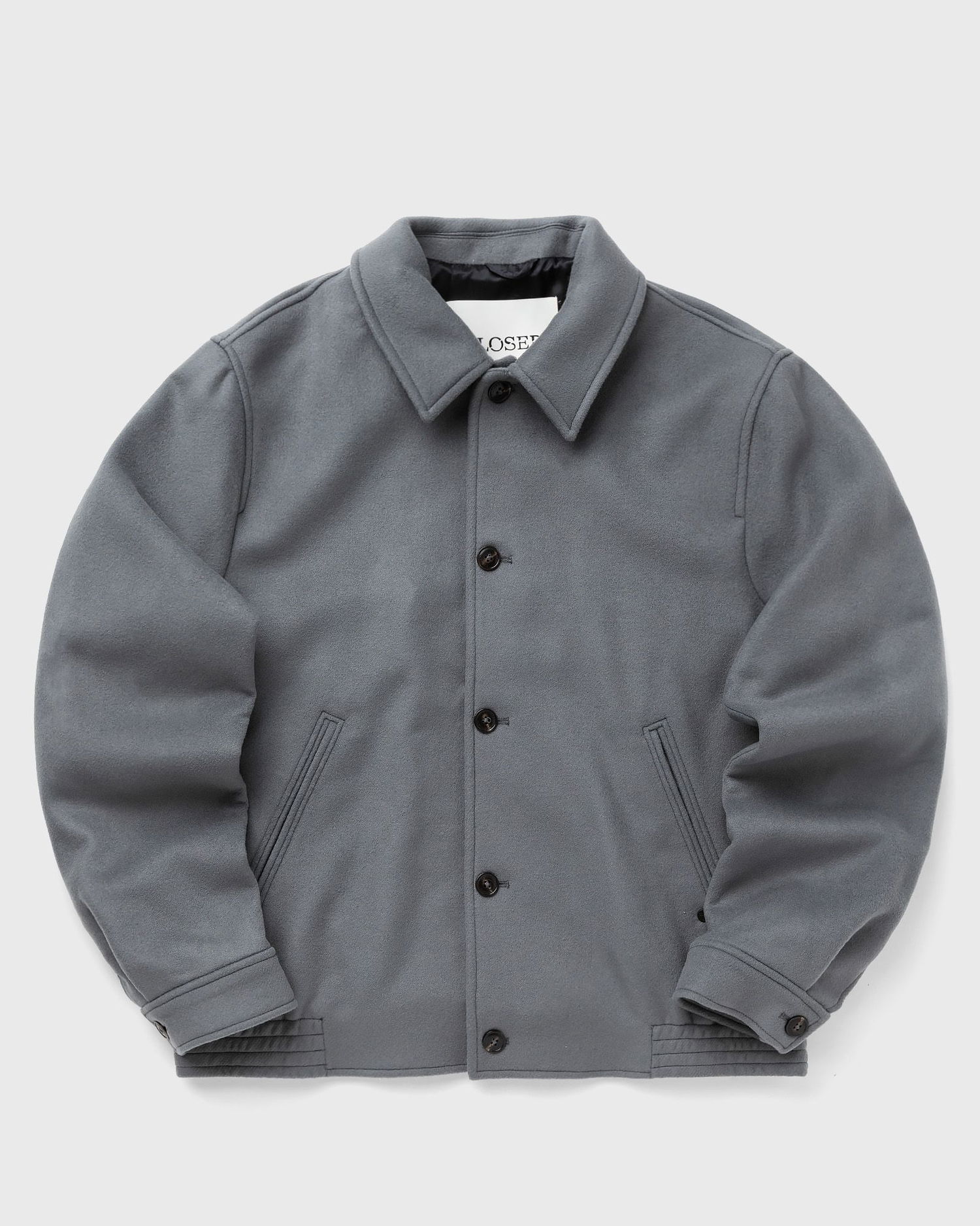 Skjorte CLOSED Varsity Blouson Overshirt Grå | C87184-65R-22-516, 0