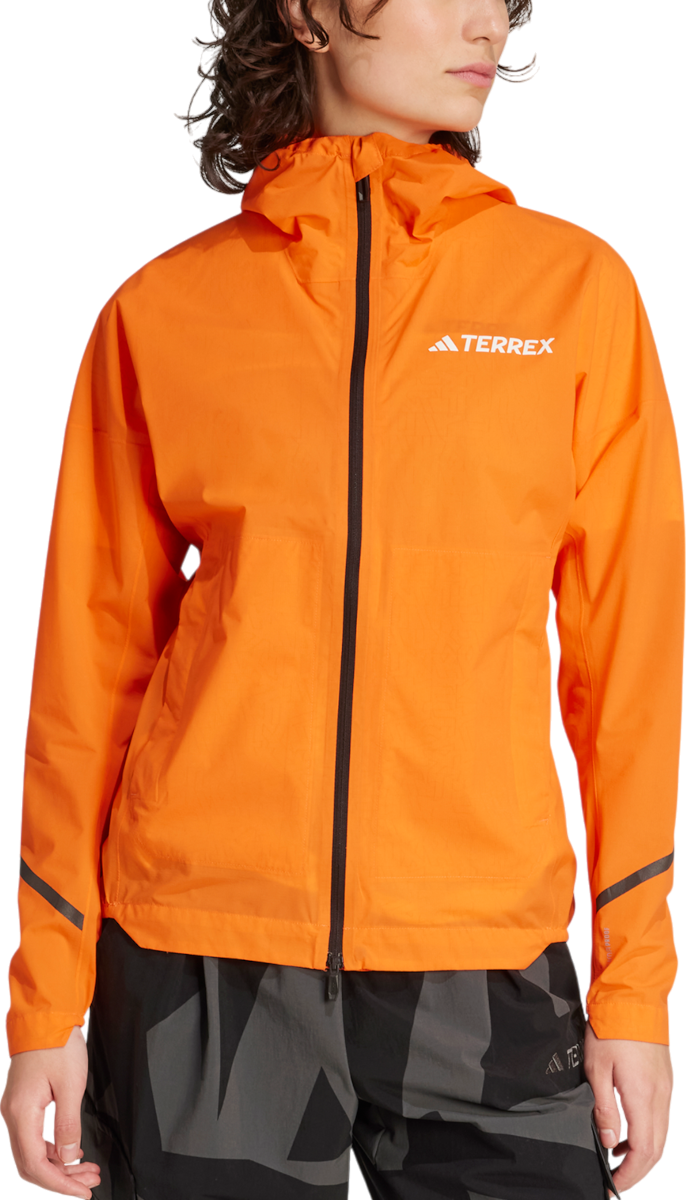 Vindjakke adidas Performance Terrex Xperior 2.5-Layer Light Climaproof Hooded Jacket Orange | ka5870