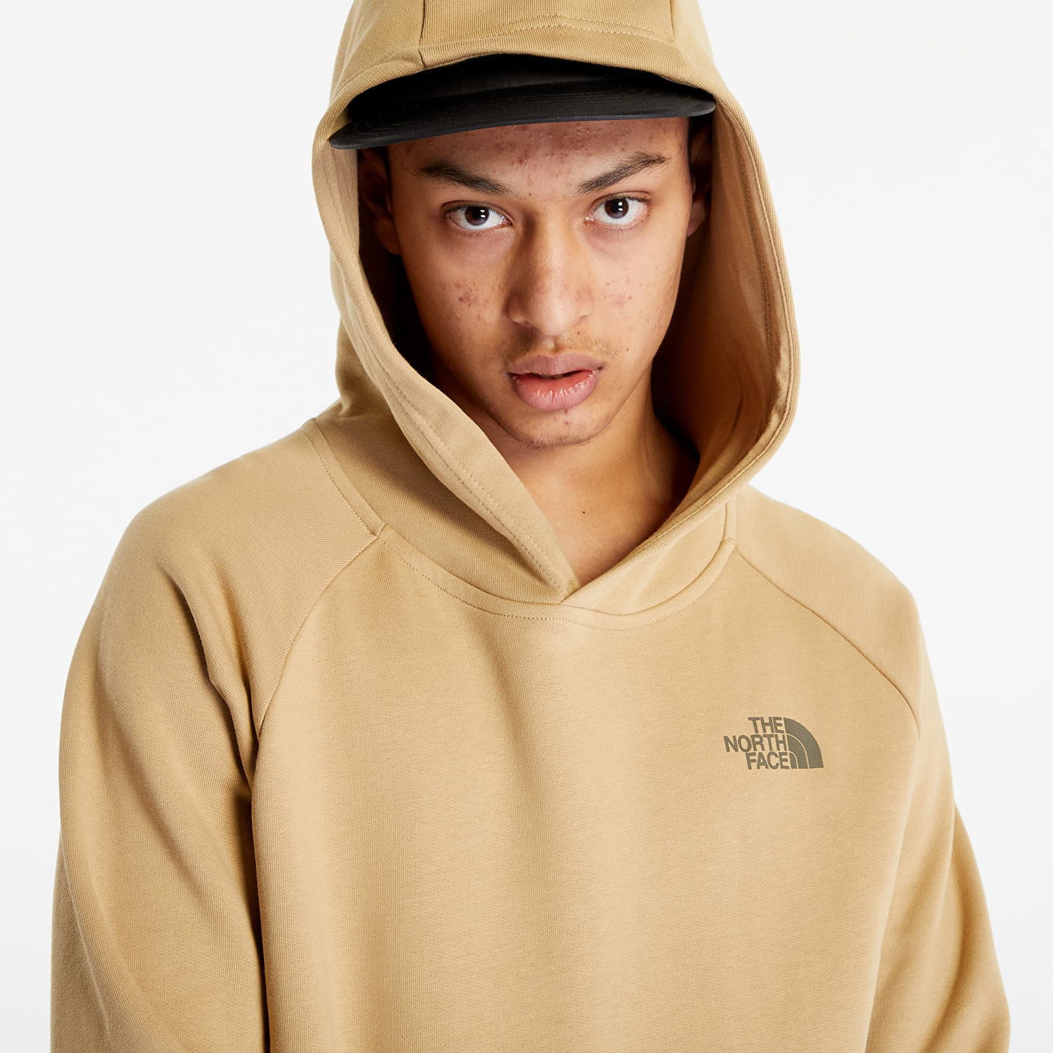 Sweatshirt The North Face Raglan Redbox Hoodie Beige | NF0A2ZWULK51, 1