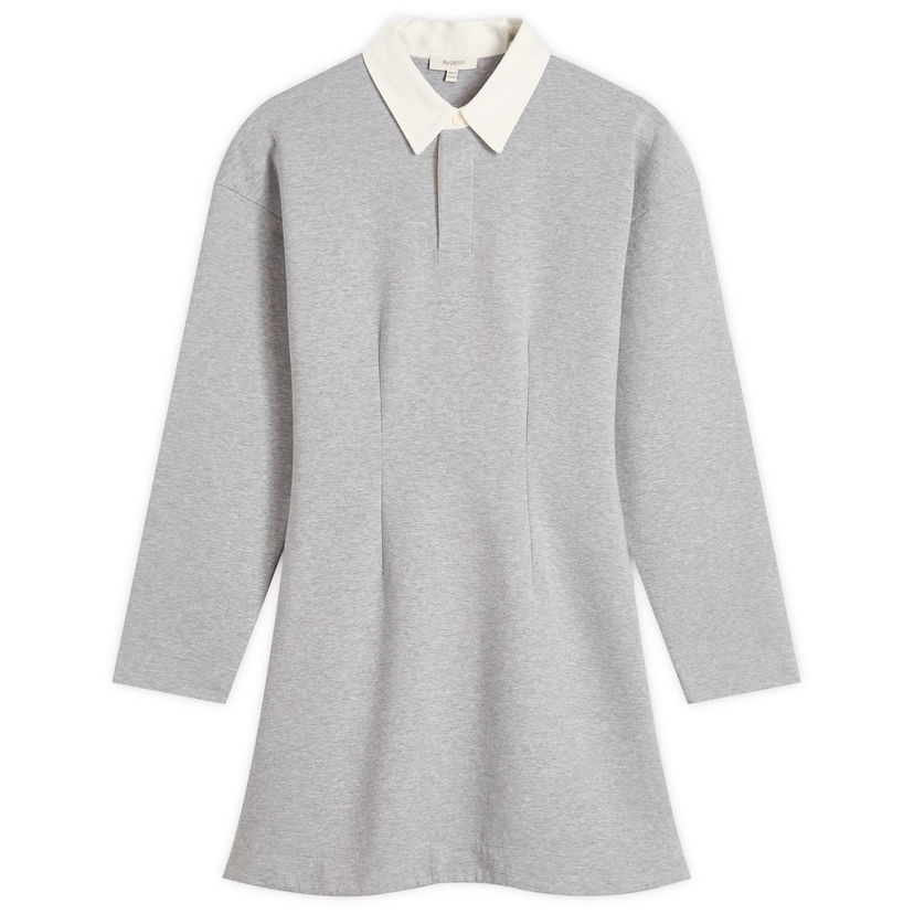 Kjole JW Anderson JW Anderson Long Sleeve Polo Dress, Size Large Grå | JD0047-PG1845-945