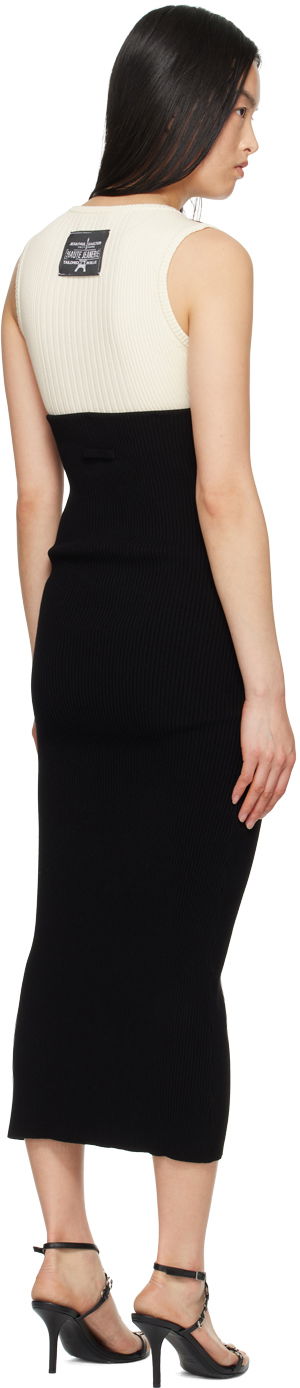 Kjole Jean Paul Gaultier Jean Paul Gaultier 'The Madone' Knit Maxi Dress Sort | 24/25-F-RO184-M068-0100, 2