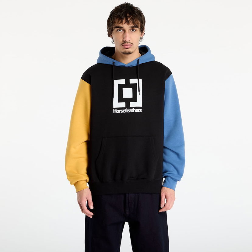 Sweatshirt Horsefeathers Leader Color Block Hoodie Flerfarvet | SM1355E