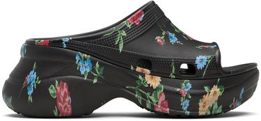 Sneakers og sko Balenciaga Balenciaga Crocs Edition Floral Pool Slides Sort | 677389W1S8G, 0
