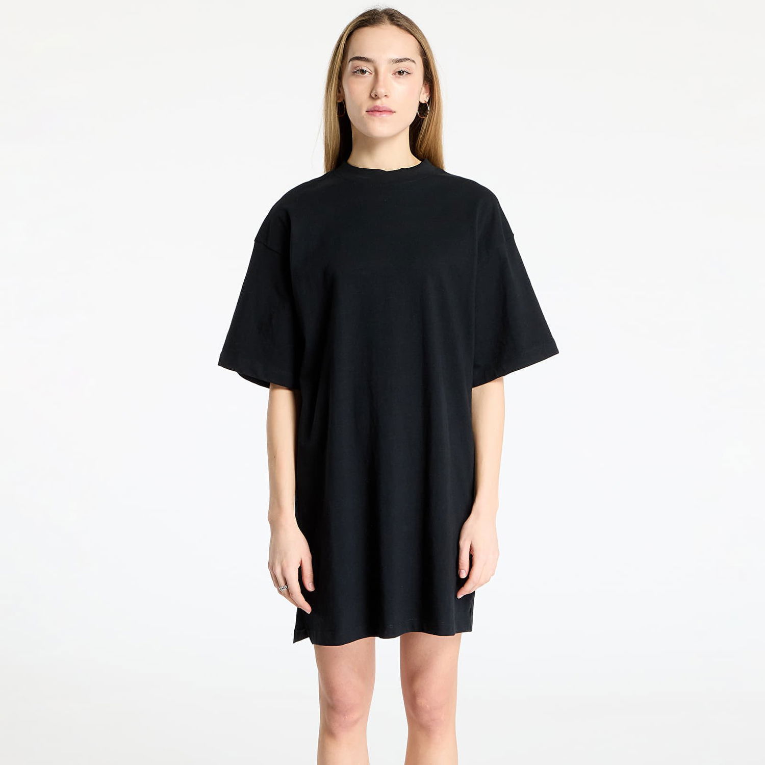 Kjole Urban Classics Urban Classics Organic Heavy Oversized Tee Dress Sort | TB5052-00007, 0
